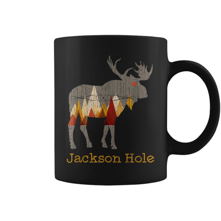 Vintage Jackson Hole Wyoming Moose Coffee Mug