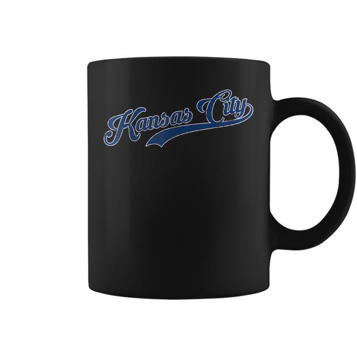 Vintage Kansas City Kc Baseball Coffee Mug