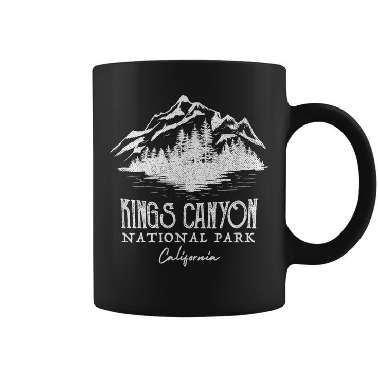 Vintage Kings Canyon National Park California Coffee Mug