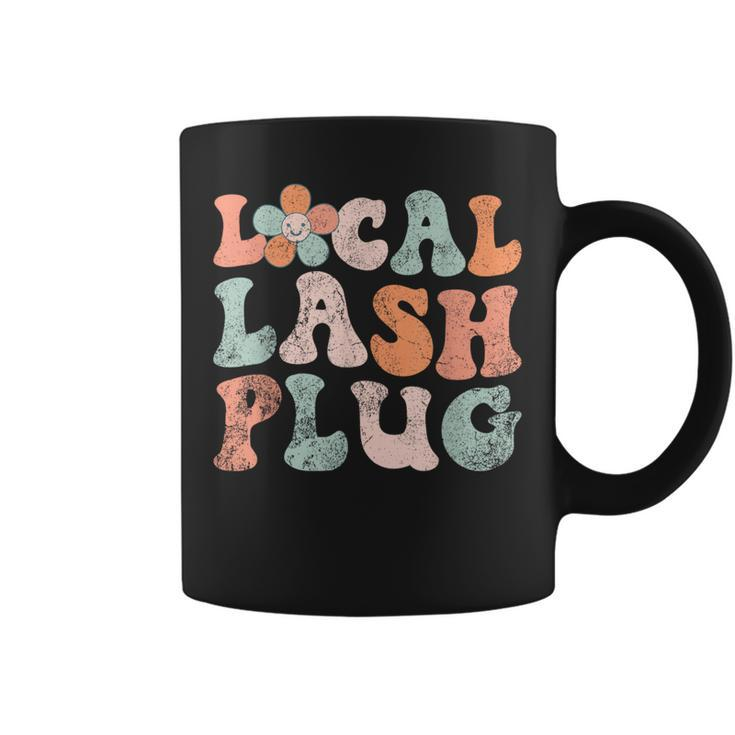 Vintage Local Lash Plug Lash Artist Lash Tech Eyelash Coffee Mug