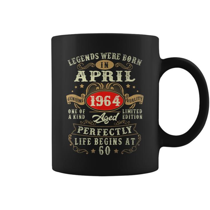 Vintage Made In April 1964 60Th Birthday 60 Year Old Coffee Mug