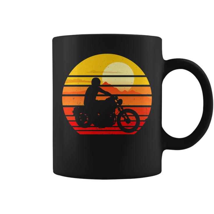 Vintage Motorcycle Riding Bike Retro Motorbike Old Biker Coffee Mug