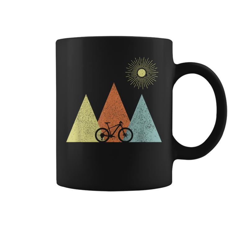 Vintage Mountain Bike Mtb Bicycle Cycling Cyclist Biker Coffee Mug