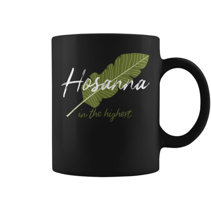 Vintage Palm Sunday Hosanna In The Highest Christian Easter Coffee Mug