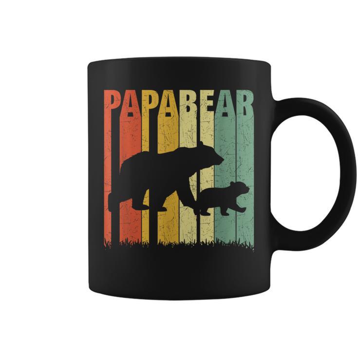 Vintage Papa Bär Baby Bäratertag Xmas Geschenk Retro Daddy Tassen