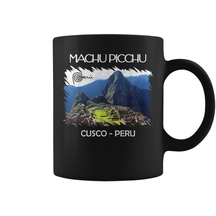 Vintage Peru Cusco Machu Picchu Llama Jersey Souvenir Coffee Mug