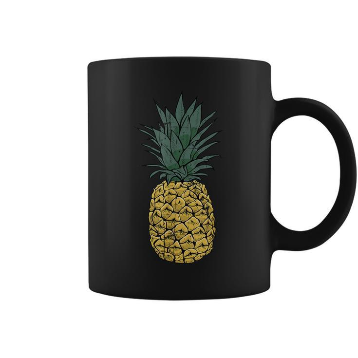 Vintage Pineapple T Cute Fruit Food Clothing Pajama Coffee Mug