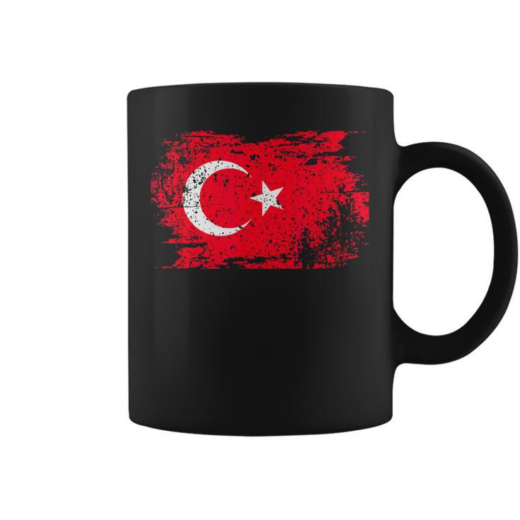 Vintage Pride Turkish Flag Turkey Coffee Mug