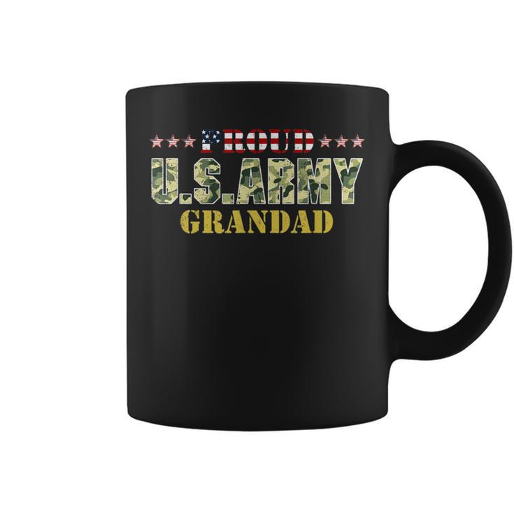 Vintage Proud Grandad Usarmy T Veteran Coffee Mug