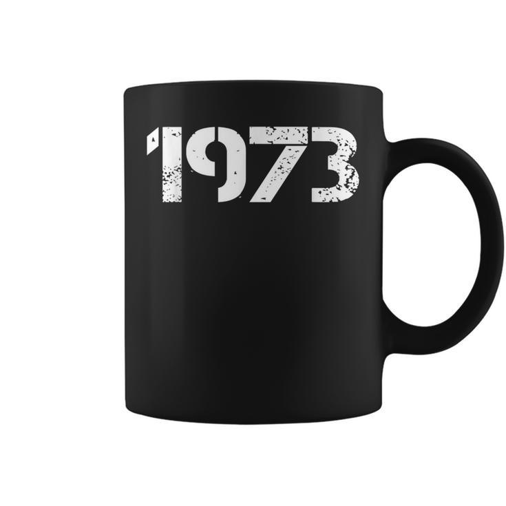 Vintage Retro 1973 Birthday Coffee Mug