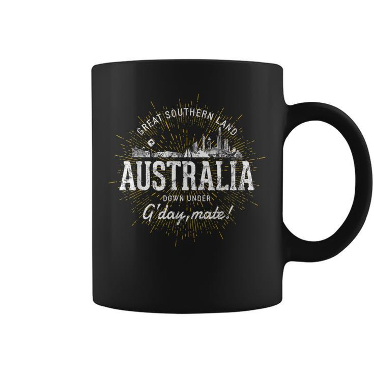 Vintage Retro Australia Coffee Mug