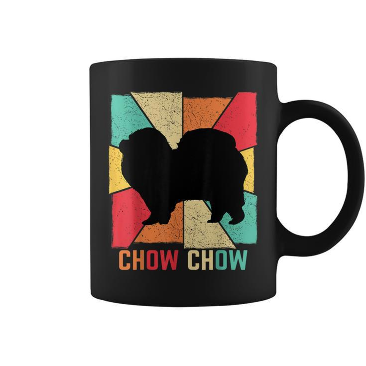 Vintage Retro Love Best Chow Dog Owner Coffee Mug