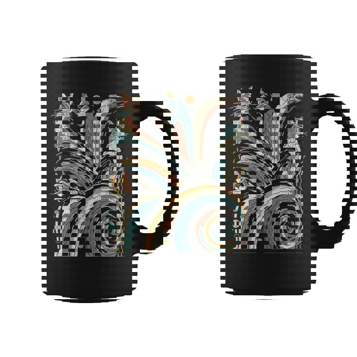 Vintage Retro Mid-Century Modern Look Cats 50S 60S Style Coffee Mug