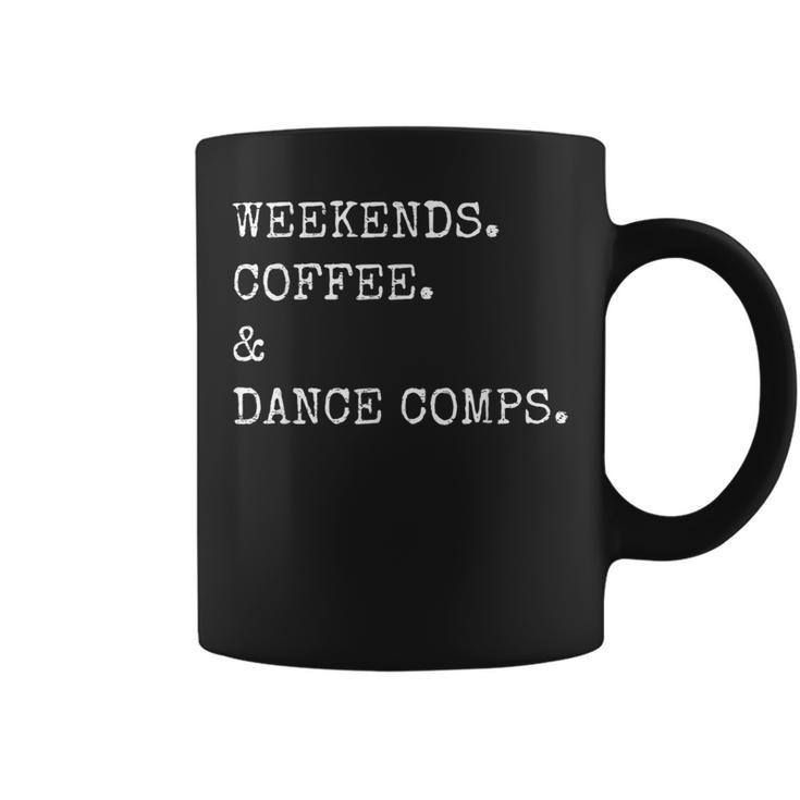 Vintage Retro Weekends Coffee And Dance Comps Coffee Mug