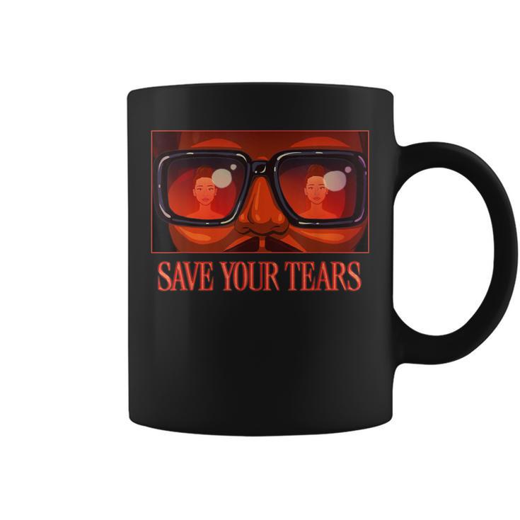 Your Vintage Save Music Retro Tears Style Coffee Mug