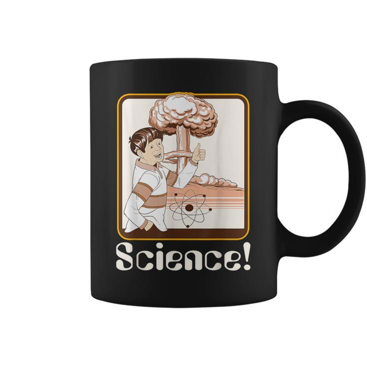 Vintage Science Atomic Bomb Retro Nerd Geek Coffee Mug