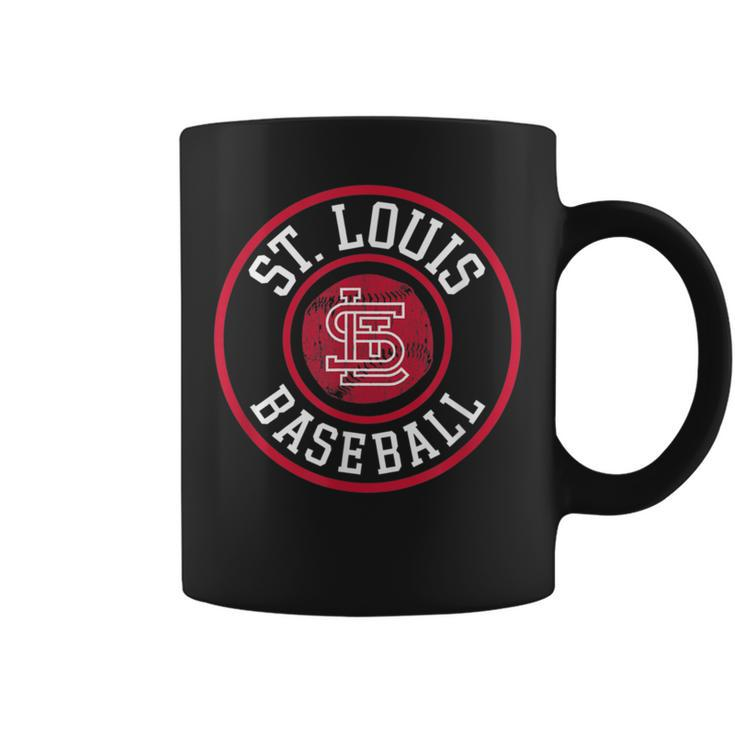 Vintage St Louis Baseball Missouri Cardinal Badge Coffee Mug
