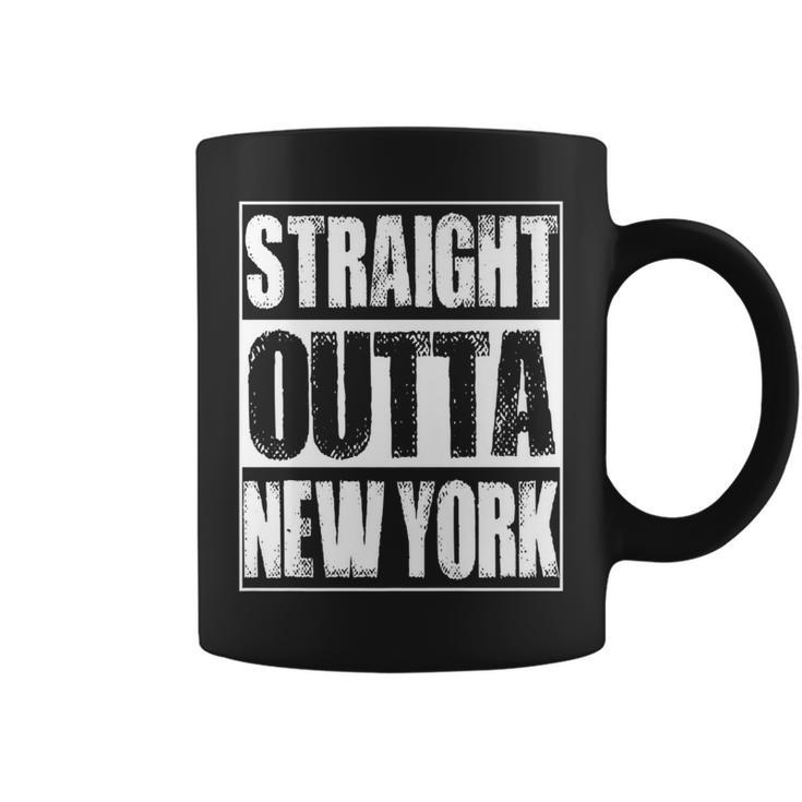 Vintage Straight Outta New York City Coffee Mug