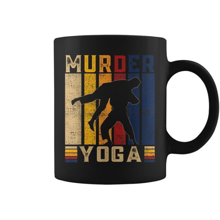 Vintage Yoga Martial Arts Jiu Jitsu Karate Sports Coffee Mug
