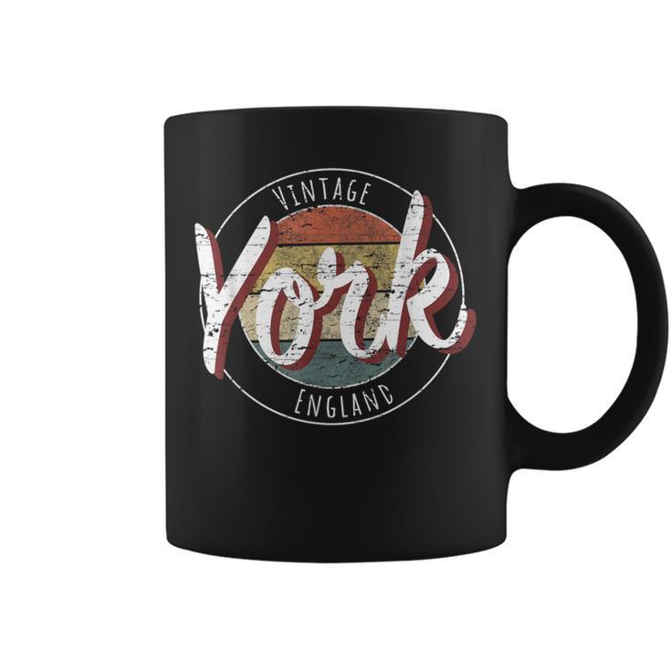 Vintage York England Coffee Mug