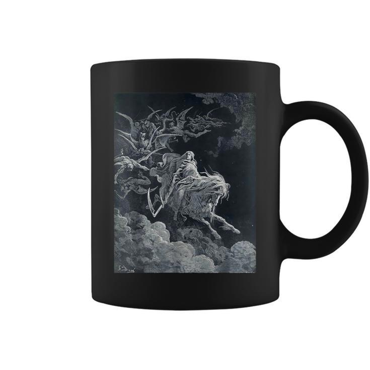 The Vision Of Death By Gustave Dore Coffee Mug