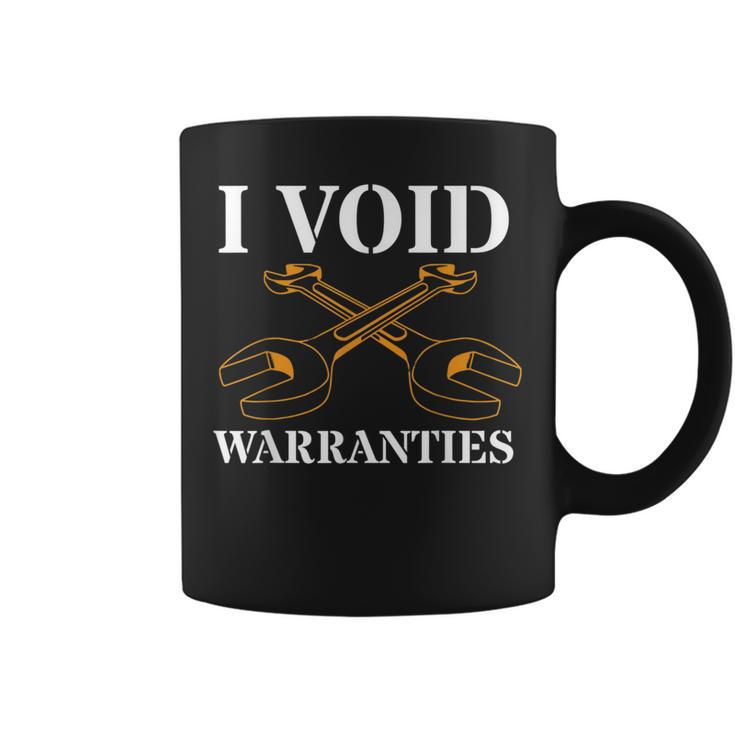 I Void Warranties Wrench For Car Lovers & Mechanics Coffee Mug
