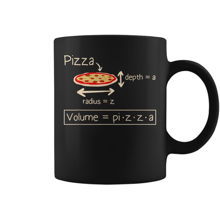 Volume Formula Pizza And Math Meme Math Teacher Tassen