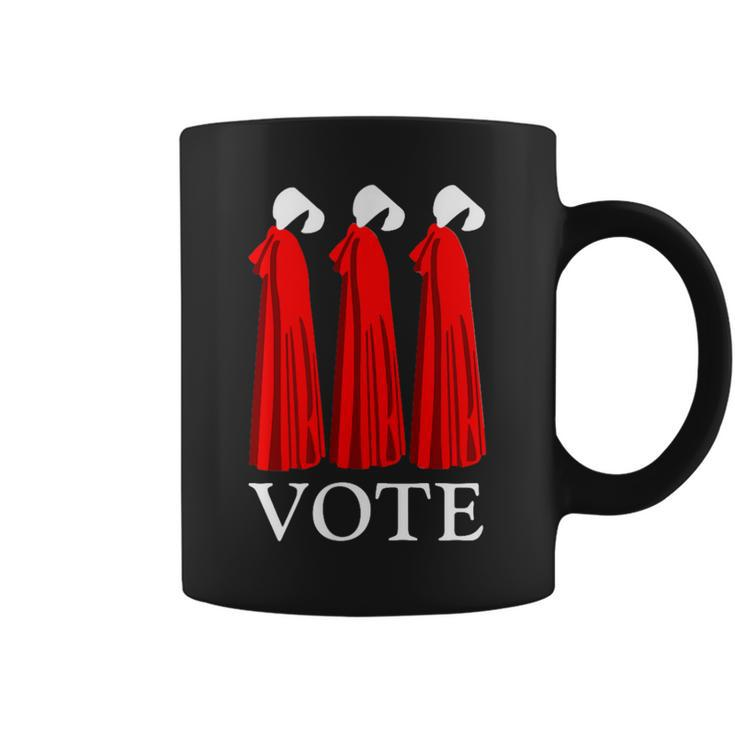 Vote Handmaids Vote 2024 Feminist Coffee Mug