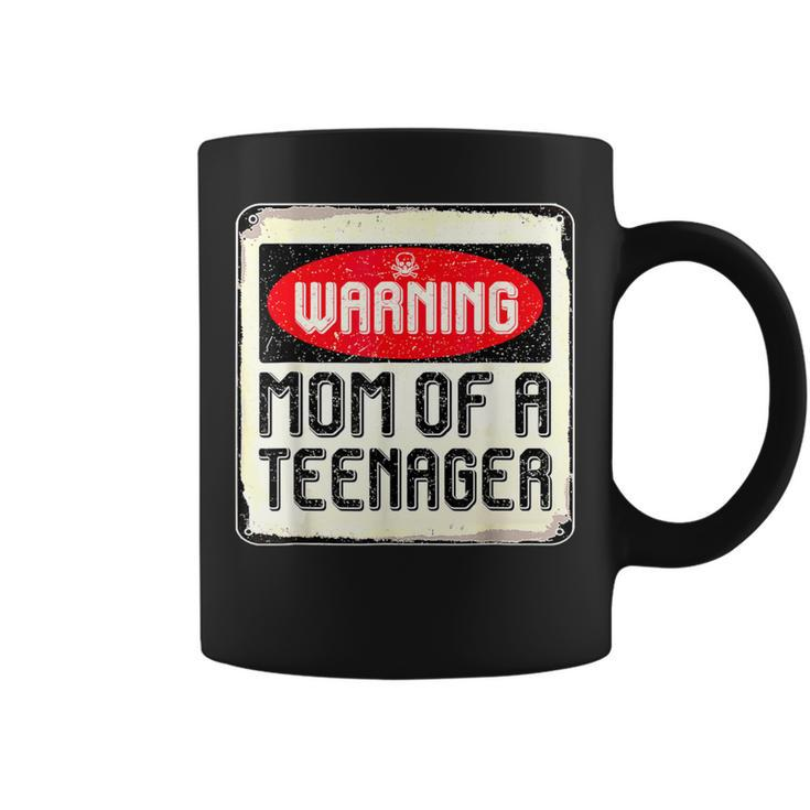 Warning Mom Of A Nager Boy 13Th Birthday 13 Year Old Coffee Mug