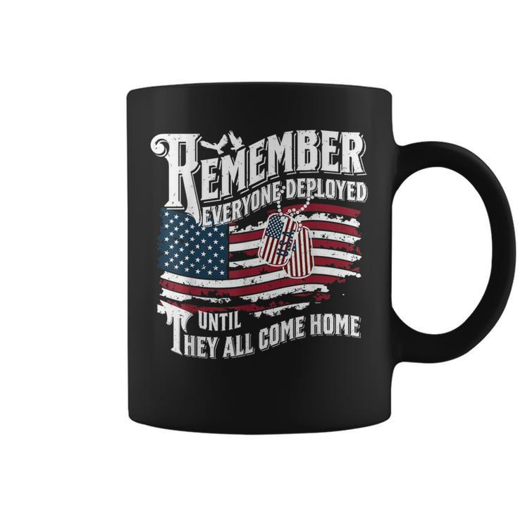 We Wear Red Friday Military Support Our Troops Deployment Coffee Mug