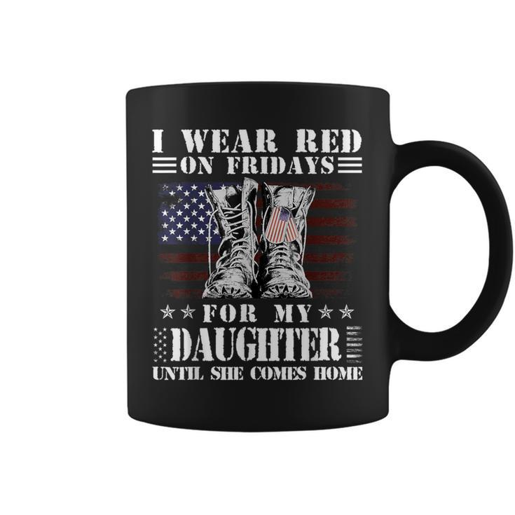 I Wear Red On Fridays For My Daughter Until She Comes Home Coffee Mug