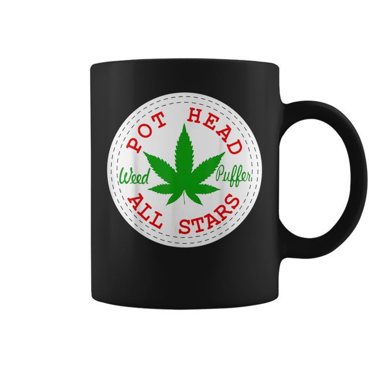 Weed Puller Pot Head All Stars Coffee Mug