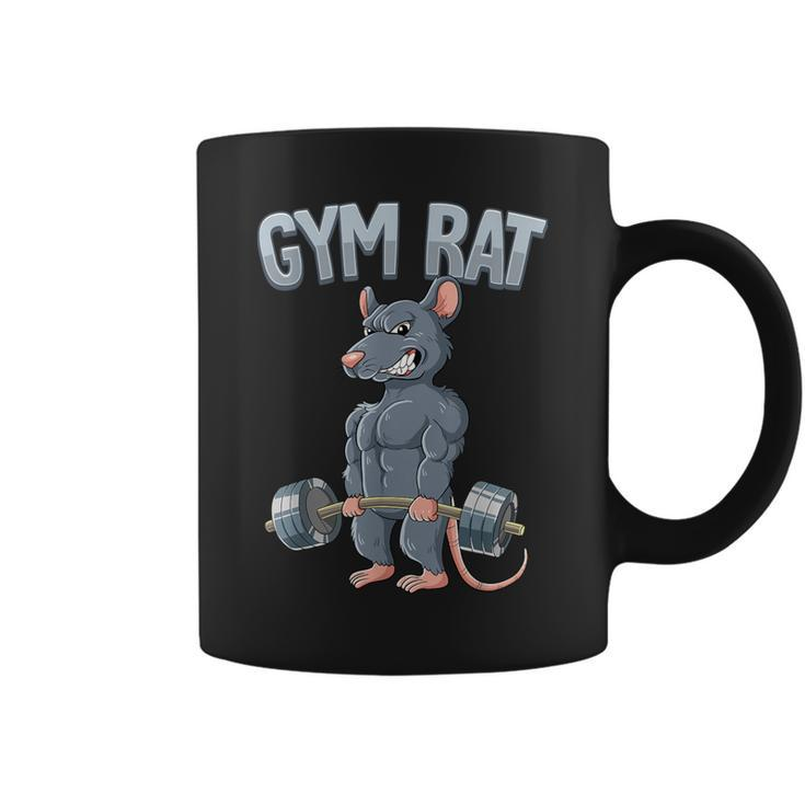 Weight Training Deadlift Gym Rat Coffee Mug