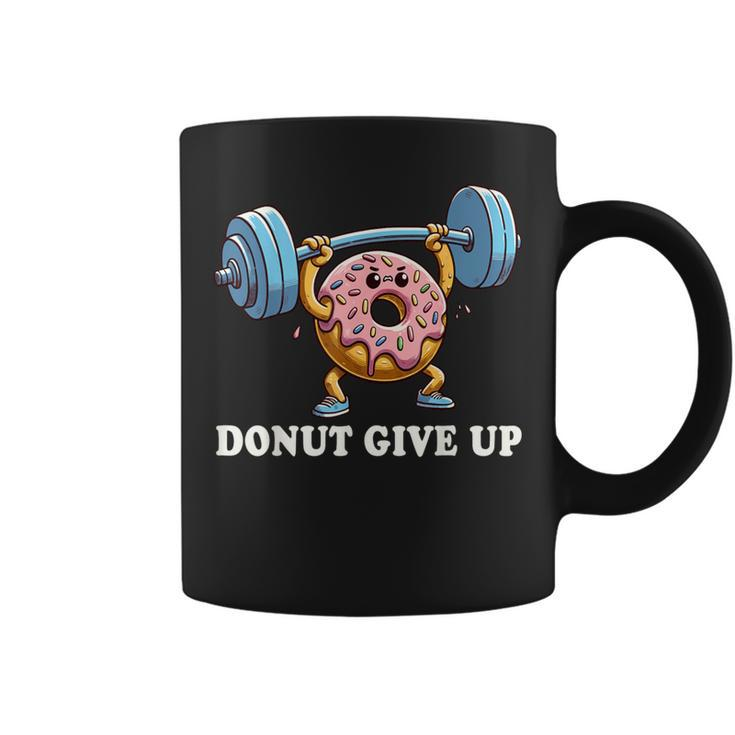 Weightlifting Fitness Workout Gym Donut Lover Coffee Mug
