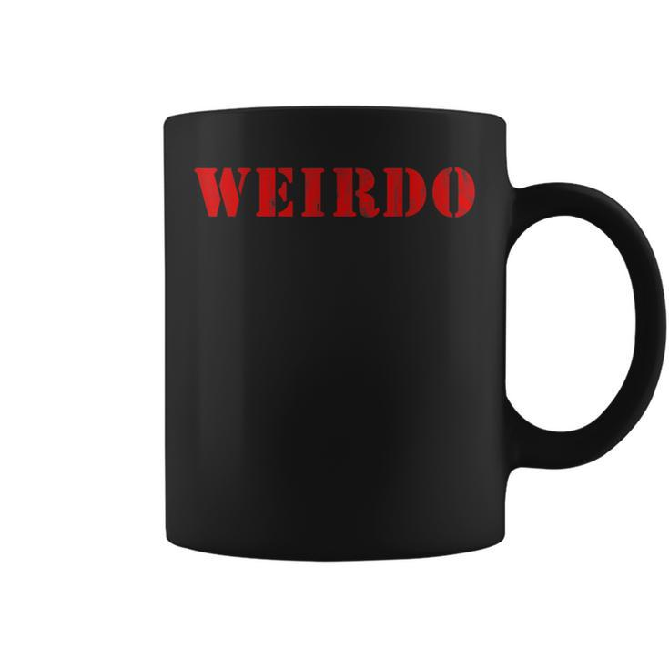 Weirdo Vintage Coffee Mug