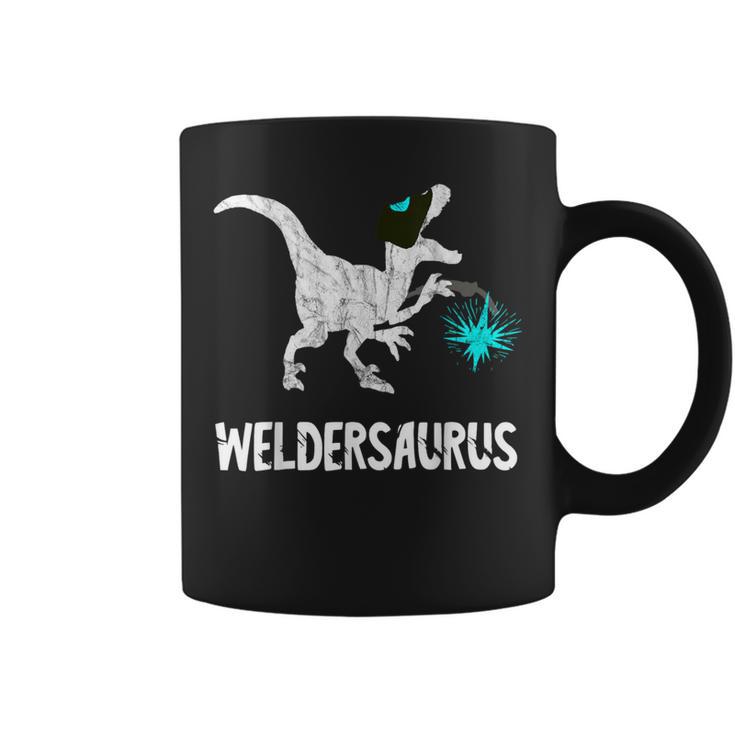 Welder Dinosaurs Mig Welding Dino Sl Worker T-Rex Coffee Mug