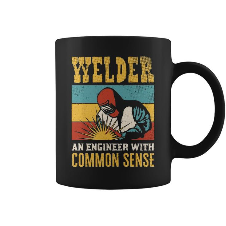 Welder An Engineer Welding Vintage Weld Welders Coffee Mug