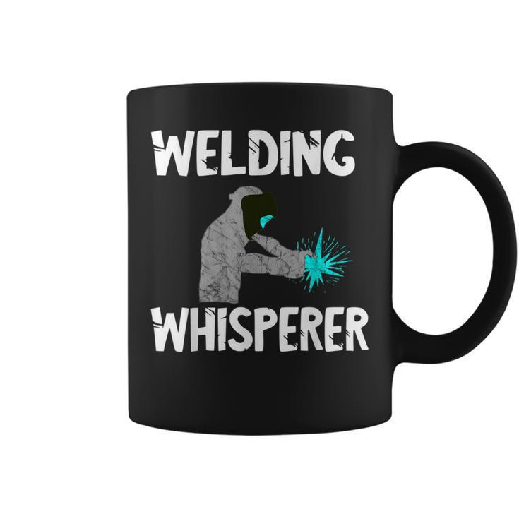 Welding Whisperer Welder Weld Metal Sl Worker Slworker Coffee Mug