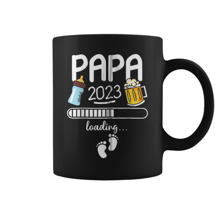 Werdende Papa Geschenk Für Werdendeater Papa 2023 Loading Kapuzenjacke Tassen