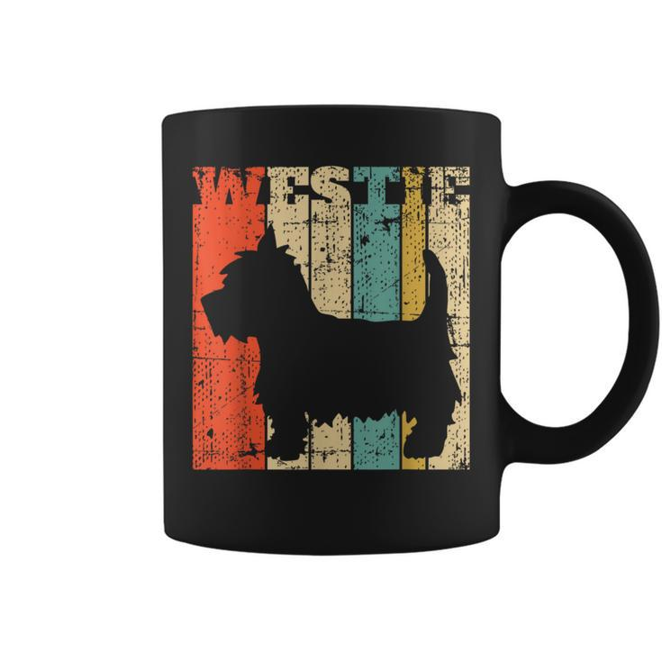 West Highland Terrier Westie Retro Vintage Coffee Mug