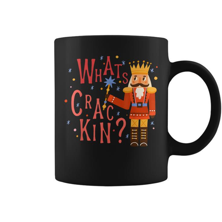 Whats Crackin Christmas Nutcracker Xmas Kid Coffee Mug