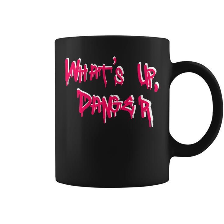 What's Up Danger Superhero Attitude T Coffee Mug