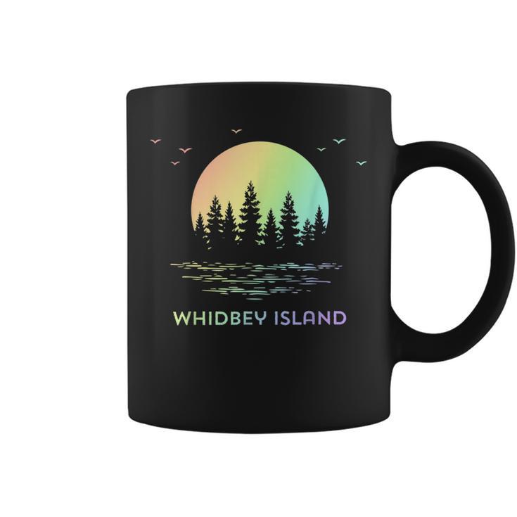 Whidbey Island Washington Sunset Nature Coffee Mug