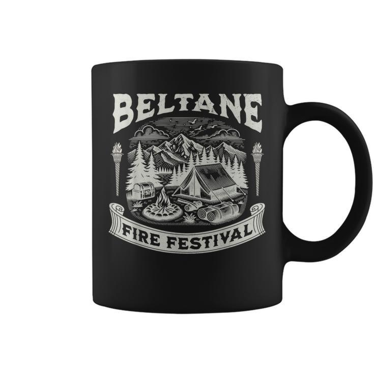 Wiccan Beltane Camping Outdoor Festival Wheel Of The Year Coffee Mug