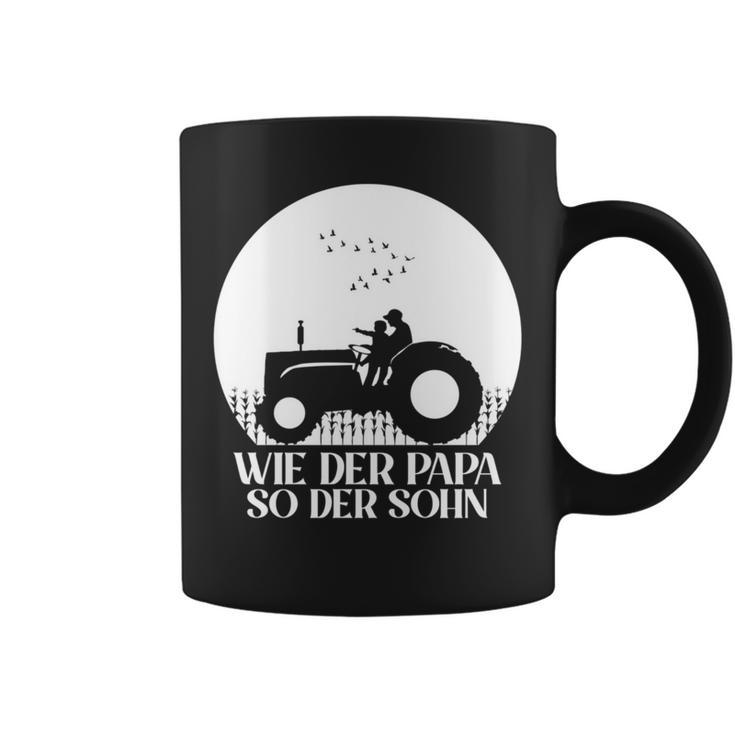 Wie Der Papa So Der Sohn Traktor Papa & Sohn Partnerlook Tassen