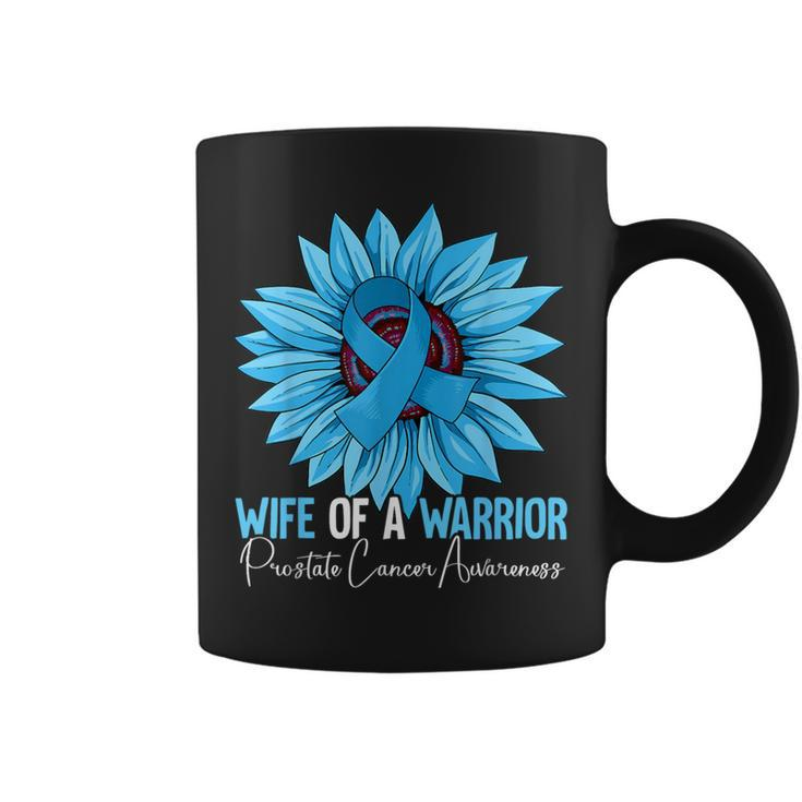 Wife Of A Warrior Prostate Cancer Awareness Coffee Mug