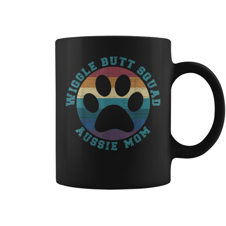 Wiggle Butt Squad Aussie Mom Australian Shepherd Lover Coffee Mug