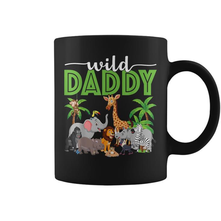 Wild Daddy Zoo Born Two Be Wild B-Day Safari Jungle Animal Coffee Mug