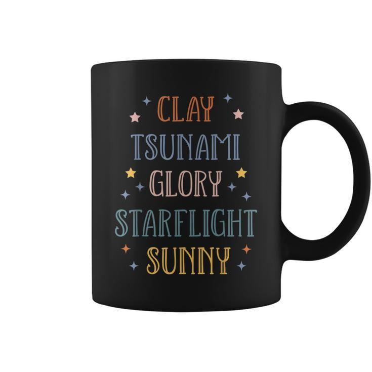 Wings Of Fire Clay Tsunami Glory Starflight Sunny Dragon Coffee Mug