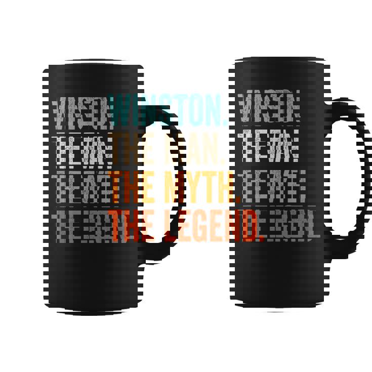 Winston The Man The Myth The Legend First Name Winston Coffee Mug